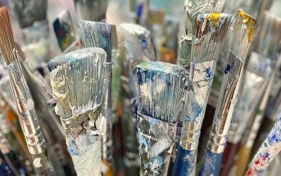 come ammorbidire i pennelli da pittura