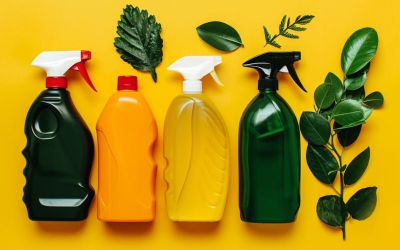 detersivi biodegradabili con imballi in plastica riciclata